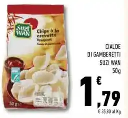 Conad Superstore Cialde di gamberetti SUZI WAN offerta