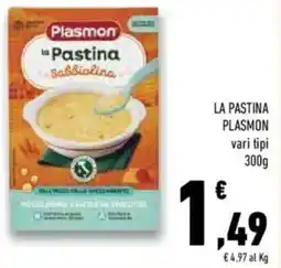 Conad Superstore La pastina PLASMON offerta