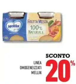Conad Superstore Linea omogeneizzati MELLIN offerta