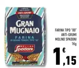 Conad Superstore Farina tipo "00" anti-grumi MOLINO SPADONI offerta