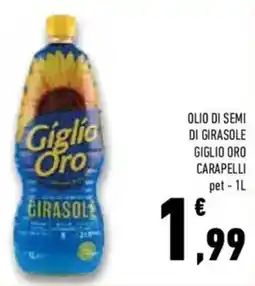 Conad Superstore Olio di semi di girasole giglio oro CARAPELLI offerta