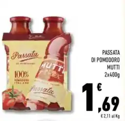 Conad Superstore Passata di pomodoro MUTTI offerta