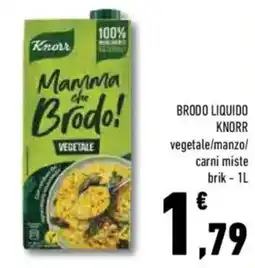 Conad Superstore Brodo liquido KNORR offerta