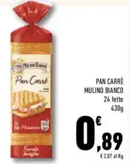 Conad Superstore Pan carre MULINO BIANCO 24 fette offerta