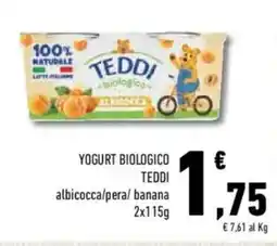 Conad Superstore Yogurt biologico TEDDI offerta