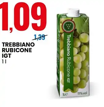 Eurospin Trebbiano rubicone igt offerta