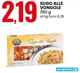 Eurospin Athena sugo alle vongole offerta