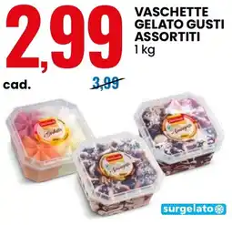 Eurospin Vaschette gelato offerta