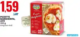 Eurospin Tre mulini pizzette margherita offerta