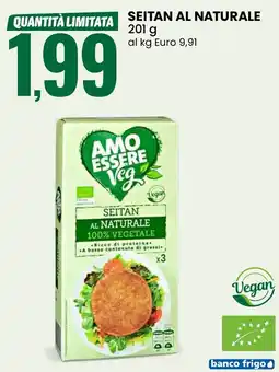 Eurospin Amo essere veg seitan al naturale offerta