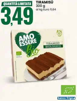 Eurospin Amo essere bio tiramisù offerta