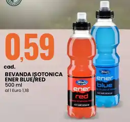 Eurospin Blues bevanda isotonica ener blue/red offerta