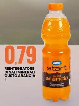 Eurospin Blues reintegratore di sali minerali gusto arancia offerta
