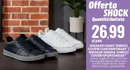 Eurospin Sneaker uomo 'enrico coveri contemporary' / sneaker donna 'enrico coveri sportswear offerta