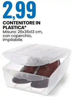 Eurospin Contenitore in plastica offerta