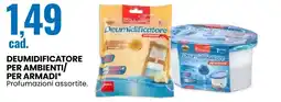 Eurospin Deumidificatore per ambienti/ per armadi offerta