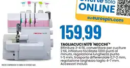 Eurospin TAGLIACUCI N178 'NECCHI' offerta