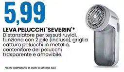 Eurospin Leva pelucchi 'severin' offerta