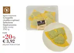 Conad Crespelle ricotta e spinaci Selezione Gastronomia take away offerta