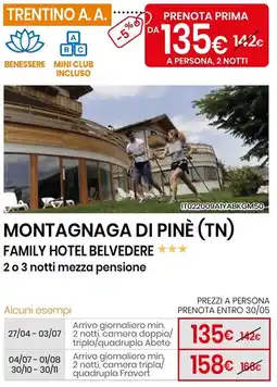 Eurospin Montagnaga di pinè (tn) offerta