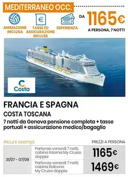 Eurospin Francia e spagna costa toscana offerta