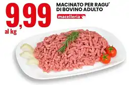 Eurospin Macinato per ragu' di bovino adulto offerta