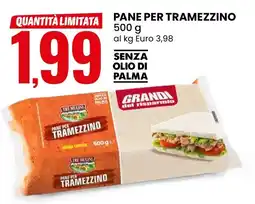 Eurospin Tre mulini pane per tramezzino offerta