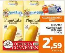 Conad Plumcake Mulino Bianco offerta