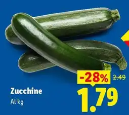 Lidl Zucchine offerta