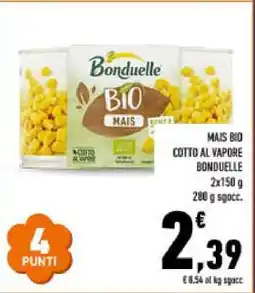 Conad Bonduelle BIO Mais offerta