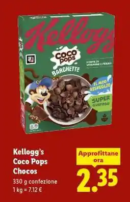 Lidl Kellogg's Coco Pops Chocos offerta