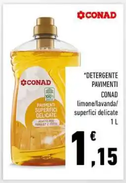 Conad DETERGENTE PAVIMENTI CONAD offerta