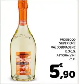 Conad Prosecco Superiore Valdobbiadene D.O.C.G. Astoria Vini offerta
