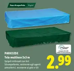 Lidl PARKSIDE Telo multiuso 2x3 m offerta