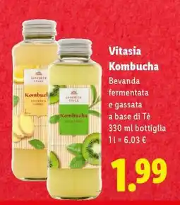 Lidl Vitasia Kombucha offerta