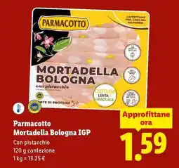 Lidl PARMACOTTO Mortadella Bologna IGP offerta
