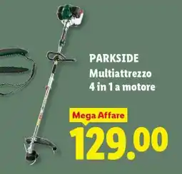 Lidl PARKSIDE Multiattrezzo 4 in 1 a motore offerta