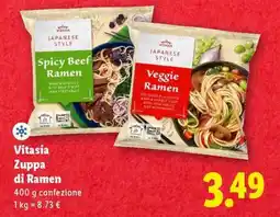 Lidl Vitasia Zuppa di Ramen offerta