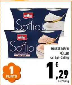 Conad Mousse Soffio Müller offerta