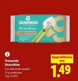 Lidl GRANAROLO Stracchino offerta