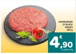 Conad HAMBURGER DI BLACK ANGUS 200 g offerta