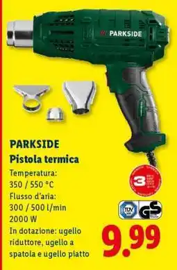 Lidl PARKSIDE Pistola termica offerta