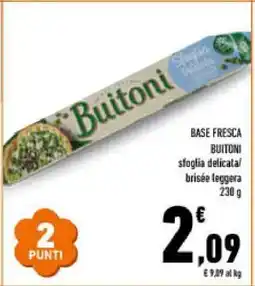Conad BASE FRESCA BUITONI offerta