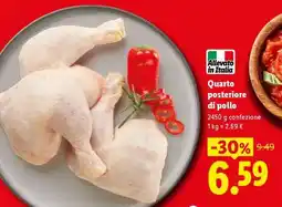 Lidl Quarto posteriore di pollo offerta