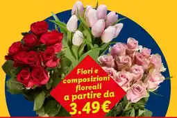 Lidl Fiori e composizioni floreali offerta