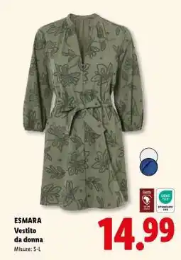 Lidl ESMARA Vestito da donna offerta