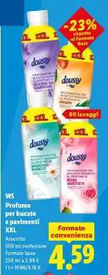 Lidl W5 Profumo per bucato e pavimenti XXL offerta