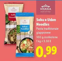 Lidl Soba o Udon Noodles offerta