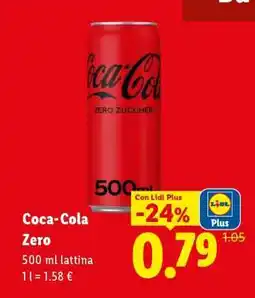Lidl Coca Cola Zero offerta