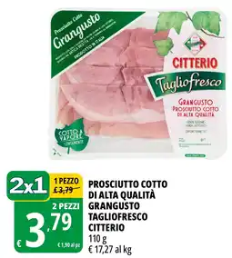 Tigros Prosciutto cotto di alta qualità tagliofresco CITTERIO offerta